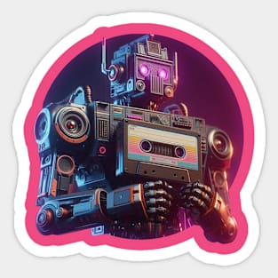 Cassettebot Sticker